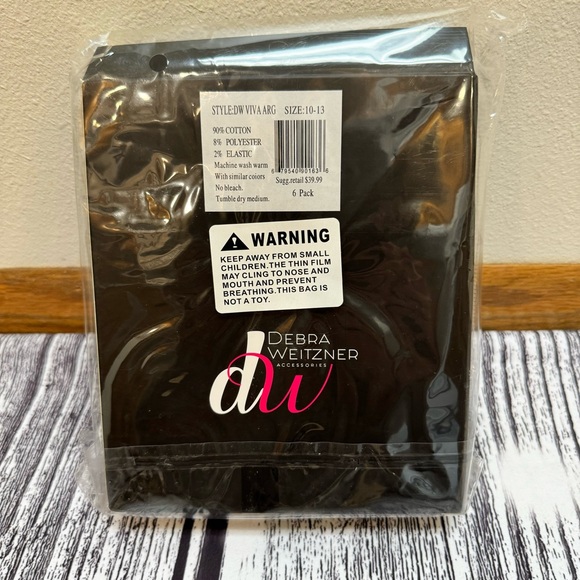 NWT Debra Weitzner Men’s Dress Crew Socks Colorful Pattern Socks Size 10-13 - Picture 3 of 5